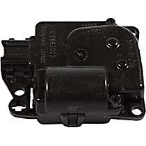 HVAC Heater Blend Door Actuator, 131.0 in. Wheelbase, 131.0 in. Wheelbase, Located On Aux AC and Heater Assy - 