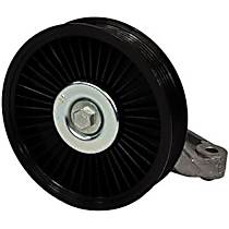 Accessory Belt Idler Pulley, 8 Cyl 6.2L, Without AC - 