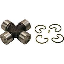U Joint, 4WD, Four Wheel Drive, 122.5 in. Wheelbase, with 1 Piece Rear Driveshaft - Rear Driveshaft At Transmission or Rear Driveshaft At Rear Axle - Rear Driveshaft At Rear Axle or Rear Driveshaft At Transmission