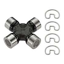 U Joint, 4WD, Four Wheel Drive, with Lube Fitting in Body - Front Driveshaft At Front Axle