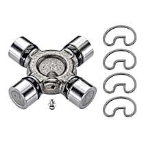 U Joint, 4 X 4, 2 Joint Shaft, 3 Joint Shaft, with .055 (in) Snap Ring Dimension - Rear Driveshaft At Rear Axle; Rear Driveshaft At Support Bearing; Rear Driveshaft At Transmission - At Center Bearing; At Rear Axle; At Transmission