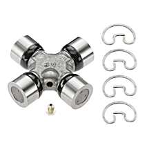 U Joint, 4WD, Four Wheel Drive, with Flush Type Lube Fitting - Front Driveshaft - Cv At Transfer Case