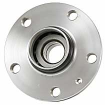 Rear, Driver or Passenger Side Wheel Hub, Front Wheel Drive, 5 Lugs, With Bearing, FWD, Problem Solver Series