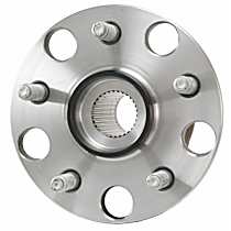 512337 Rear, Driver or Passenger Side Wheel Hub, 5 Lugs, With Bearing,, Problem Solver Series