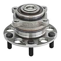 512353 Rear, Driver or Passenger Side Wheel Hub, 5 Lugs, With Bearing,, Problem Solver Series