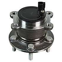 512499 Rear, Driver or Passenger Side Wheel Hub, 5 Lugs, With Bearing,, Problem Solver Series