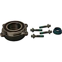 512626 Rear, Driver or Passenger Side Wheel Hub, 4 Lugs, With Bearing,, Problem Solver Series
