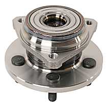 513084 Front, Driver or Passenger Side Wheel Hub, 5 Lugs, With Bearing,, Problem Solver Series
