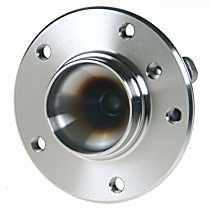 513254 Front, Driver or Passenger Side Wheel Hub, 5 Lugs, With Bearing,, Problem Solver Series