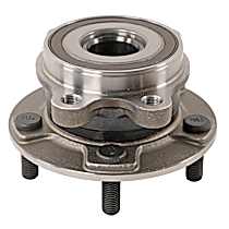 Front, Driver or Passenger Side Wheel Hub, Manual Transaxle, 5 Lugs, With Bearing, Problem Solver Series