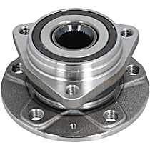 Front, Driver or Passenger Side Wheel Hub, 5 Lugs, With Bearing, Problem Solver Series - Front, Driver or Passenger Side