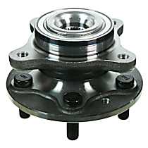 515067 Front, Driver or Passenger Side Wheel Hub, 5 Lugs, With Bearing,, Problem Solver Series