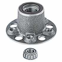 520003 Front, Driver or Passenger Side Wheel Hub, 5 Lugs, Sensor Included, Problem Solver Series