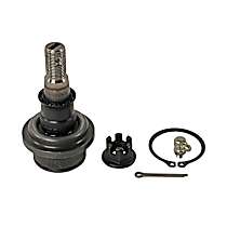 Front, Driver or Passenger Side, Lower Ball Joint, 4.150 in. Length, For Cast Iron Arm, Without Aluminum Steering Knuckles, Problem Solver Series