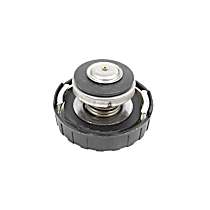 OE Replacement Series Radiator Cap - Unique, Black, Plastic, Sold individually