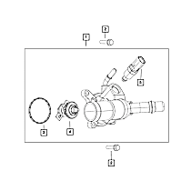 05047264AB Engine Coolant Thermostat Housing Seal