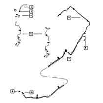 05105682AA Brake Line Junction - Direct Fit