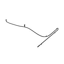 05116306AF OE Replacement Series Washer Hose - Sold individually