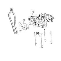 06513415AA Harmonic Balancer Bolt - Direct Fit