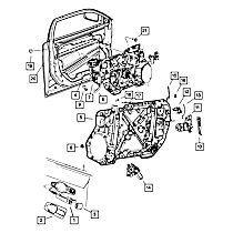 1RH66DX8AD Door Handle Cover