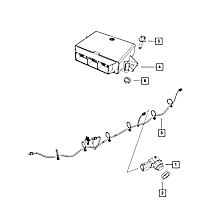 Direct Fit Park Assist Control Module, Sold Individually