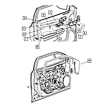 1WK37YSAAB Arm Rest - Direct Fit, Sold individually