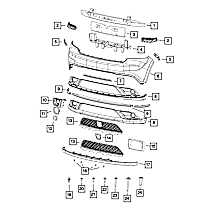 1XV00TZZAB Sport Utility Front Bumper