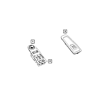 1ZP74JXWAD Window Switch Bezel