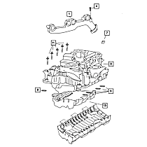 4591848AG Intake Manifold