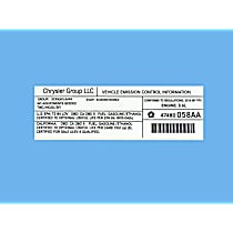 47480058AA OE Replacement Radiator Support