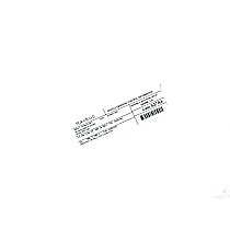 47480507AA Emission Label
