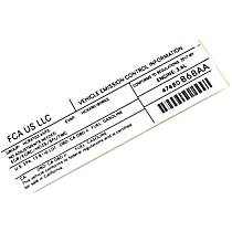 47480868AA Emission Label