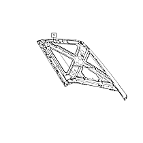 47480899AA OE Replacement Radiator Support