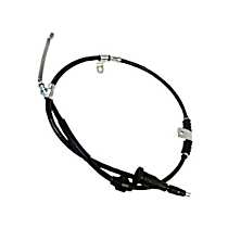 Parking Brake Cable, VIN W, With 4 Wheel Anti-Lock Disc Brakes - Rear, Passenger Side
