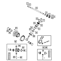 5017218AA Differential Shim Set