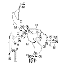 52014545AB A/C Discharge and Liquid Line