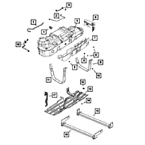 52029907AA Vapor Canister Purge Solenoid Connector