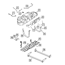 52030169AB Vapor Canister Vent Valve, Sold individually