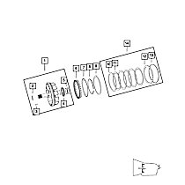 52107948AA Direct Fit Automatic Transmission Clutch Pack Piston