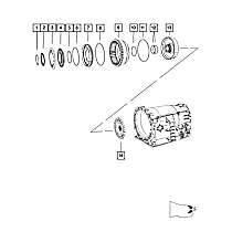52108189AA Automatic Transmission Output Shaft Seal
