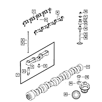 53021721AA Engine Valve Lifter Locking Bar