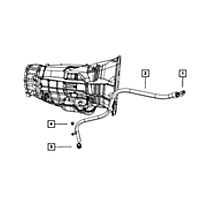 53032517AF Direct Fit Automatic Transmission Dipstick Tube, Sold Individually