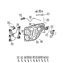 55113647AB Door Lock Linkage