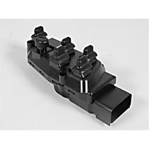 Driver Side Window Switch, Black