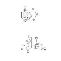 56029469AA Direct Fit Electronic Stability System Control Module, Sold Individually