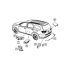 56038890AG Blind Spot Detection Sensor