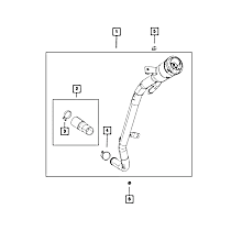 57008257AA Fuel Line