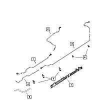 57008588AA Evaporative Emissions System Lines