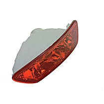 Rear, Passenger Side Fog Light, With bulb(s)