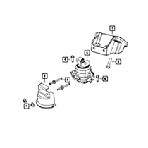 6102019 Stabilizer Bar Bracket Bolt